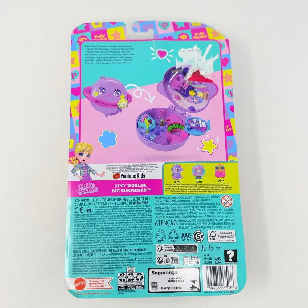 Polly Pocket Big Surprises Compact Playset Mattel 2024 NIB Kawaii‎ Y2K Toys
